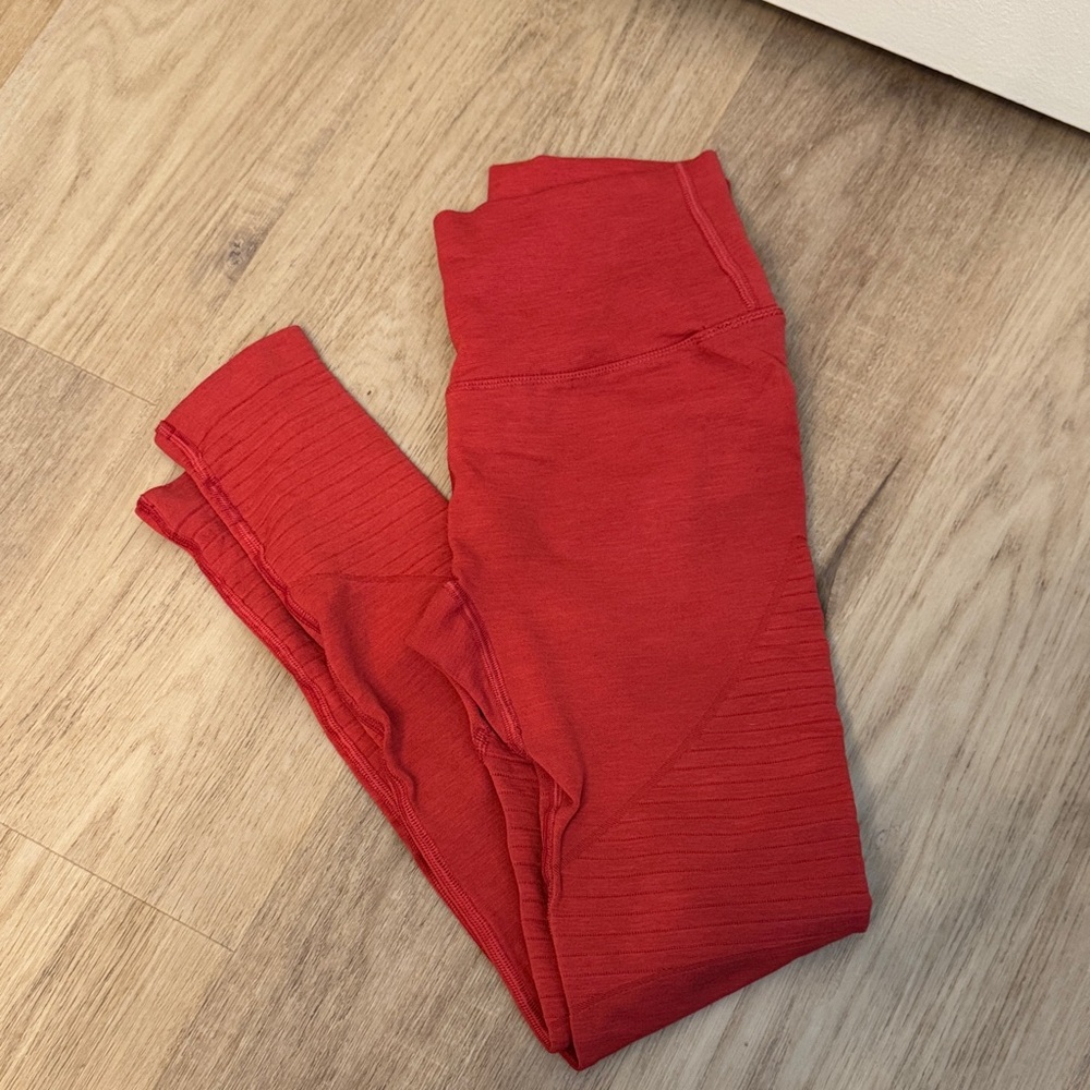 Alphalete Red OG Leggings Small